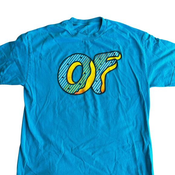 OFWGKTA OF OddFuture Tyler The Creator Donut Shirt Blue Mens XL - Picture 2 of 4